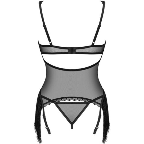 OBSESSIVE - SHERILA CORSET & TANGA M/L