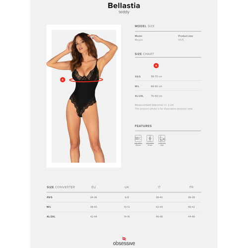 OBSESSIVE - BELLASTIA TEDDY M/L