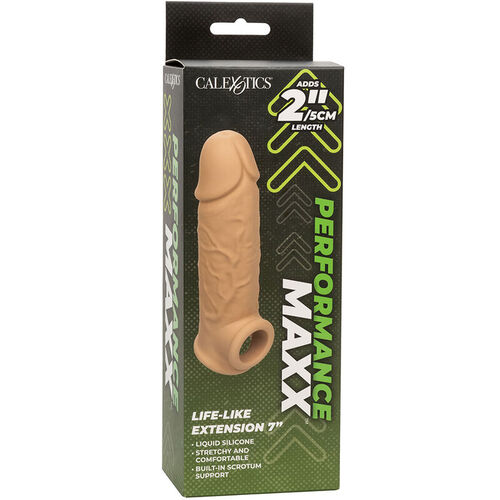 CALEXOTICS - PERFORMANCE MAXX EXTENSIN REALISTA 7 PIEL CLARO