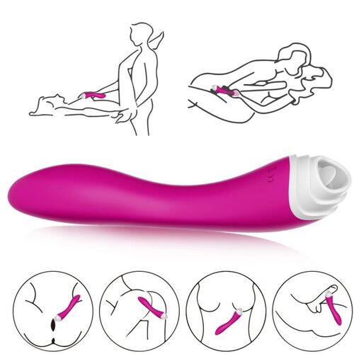 ARMONY - FAIRYLAND ESTIMULADOR CON LENGUA CLITORIS & VIBRADOR VIOLETA