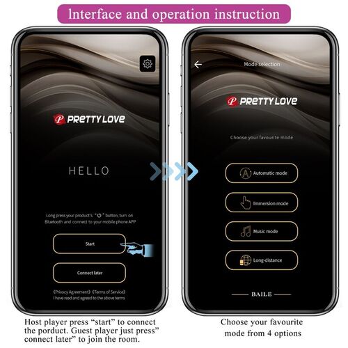 PRETTY LOVE - HECTOR VIBRADOR ELECTROSHOCK APP GRATUITA VIOLETA