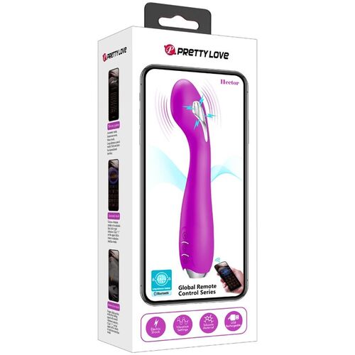 PRETTY LOVE - HECTOR VIBRADOR ELECTROSHOCK APP GRATUITA VIOLETA