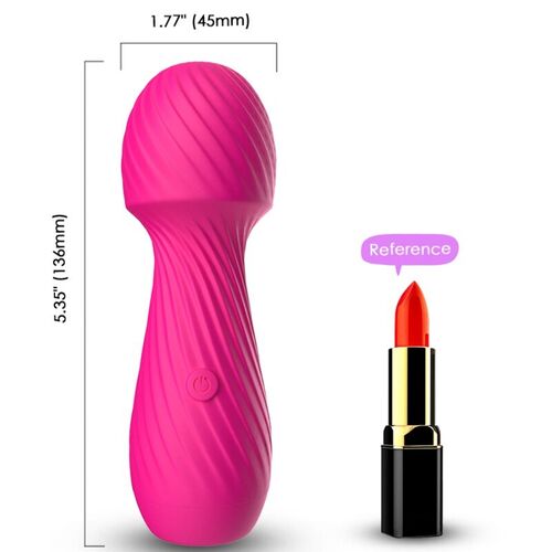 ARMONY - DAZZLE MASAJEADOR & VIBRADOR PEQUEO FUCSIA