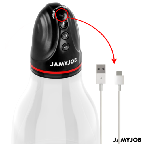 JAMYJOB - XPAND LITE BOMBA AUTOMÁTICA DE TESTÍCULOS 3 NIVELES DE SUCCIÓN GRIS